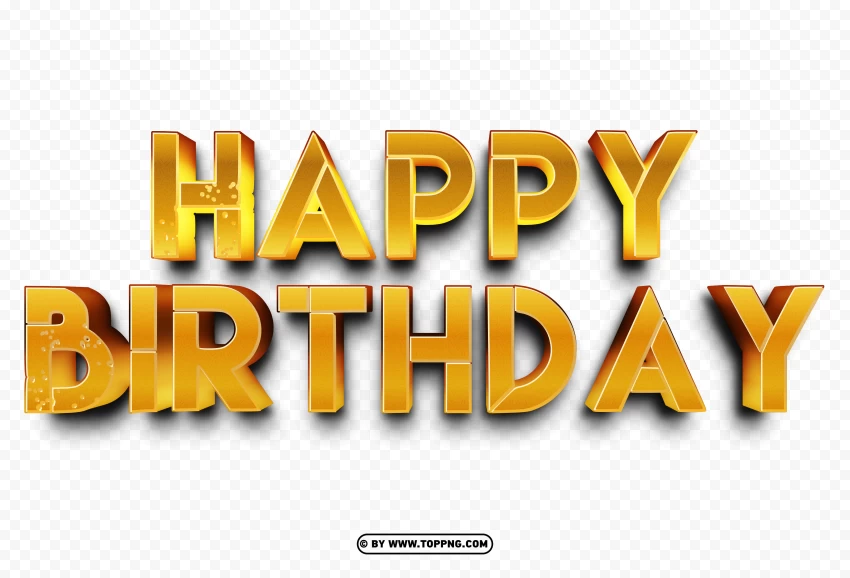 Birthday Special with Our 3D Gold Text PNG Image , Happy birthday png,Happy birthday banner png,Happy birthday png transparent,Happy birthday png cute,Font happy birthday png,Transparent happy birthday png