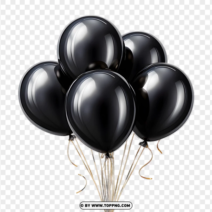 Black balloons,
Golden strings,
Elegant balloons,
Shiny balloons,
Reflective surface,
Sophisticated decoration,
Party decor