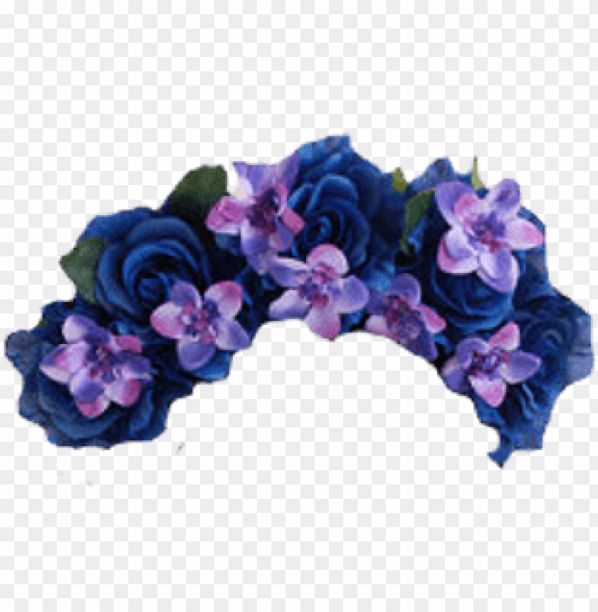 black flower crown transparent, flower,flowercrown,transparent,black,blackflower,transpar