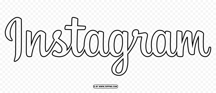 black logo instagram text line png no background ,instagram logo black and white png,black instagram logo png,instagram logo png black,instagram black and white logo png,instagram logo black png,instagram logo png black and white