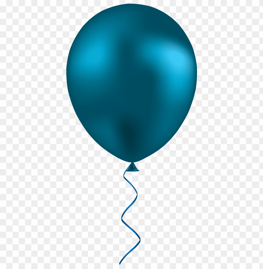 balloon, blue