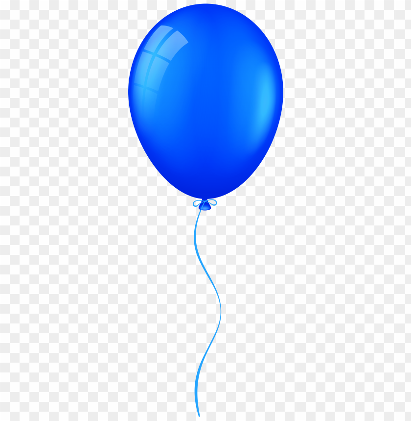 balloon, blue