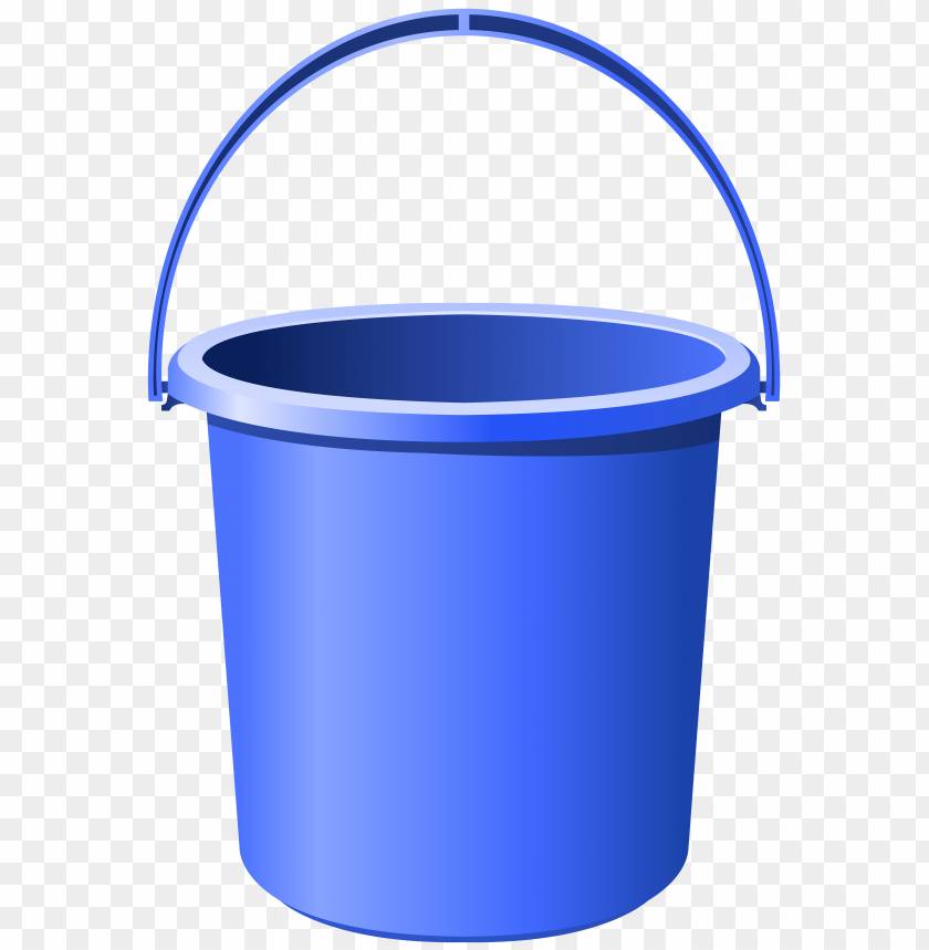 blue, bucket