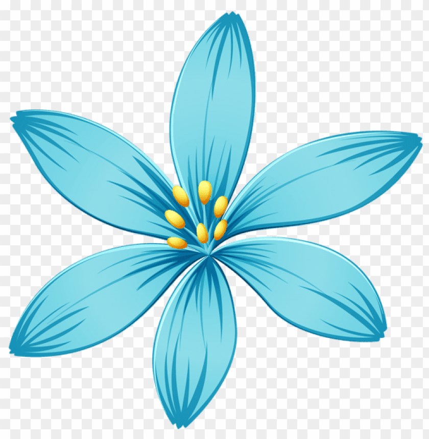 blue flower