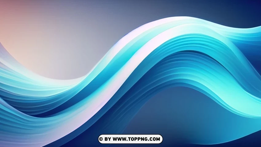 Blue Wave 4k Wallpaper Vector Art PNG Transparent Background