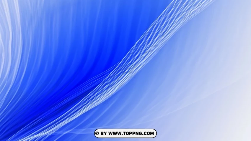 Blue Wave Abstract PNG Transparent Background