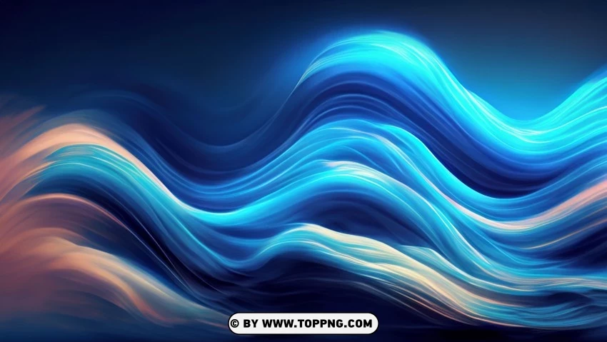 abstract, wave, background, blue, rainbow, gradient, lines