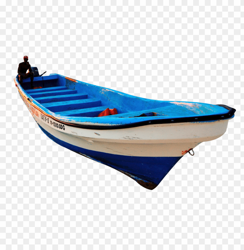 Boat, Blue Fishing Boat PNG, watercraft, sailing