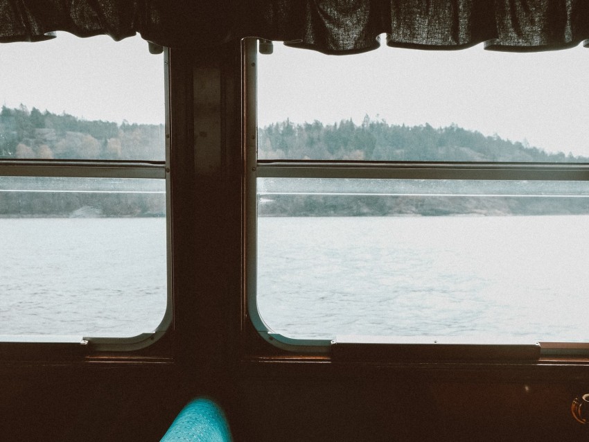 boat, interior, window, view