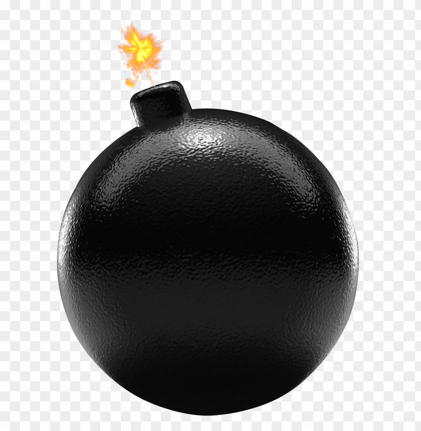 Bomb PNG, explosive, danger, cartoon style