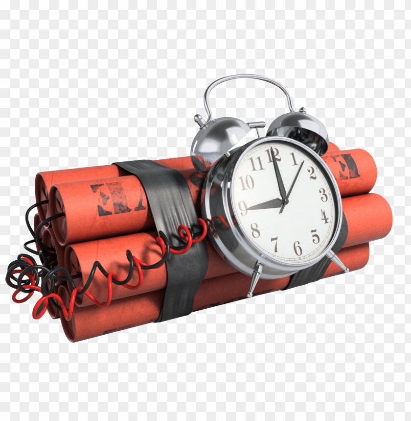 Time Bomb PNG, explosive, countdown, danger