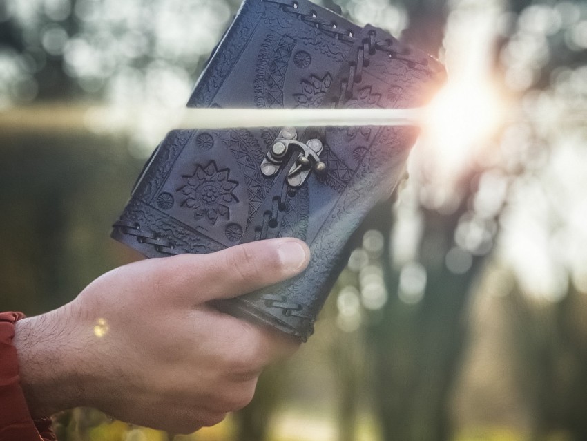 Book Hand Sunlight Glare Cover Background