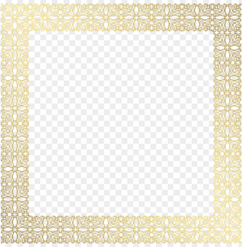 border decorative frame png gold