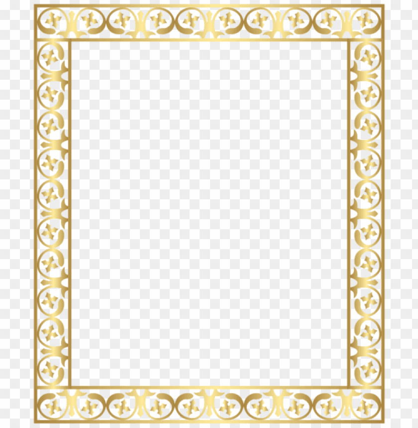 border frame gold