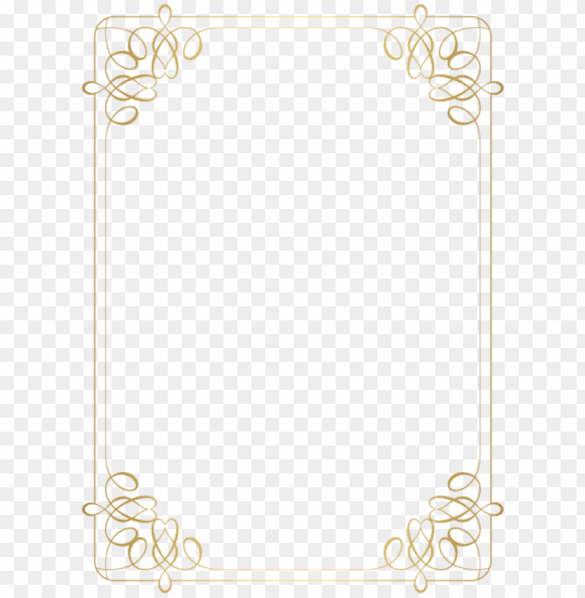 border frame gold