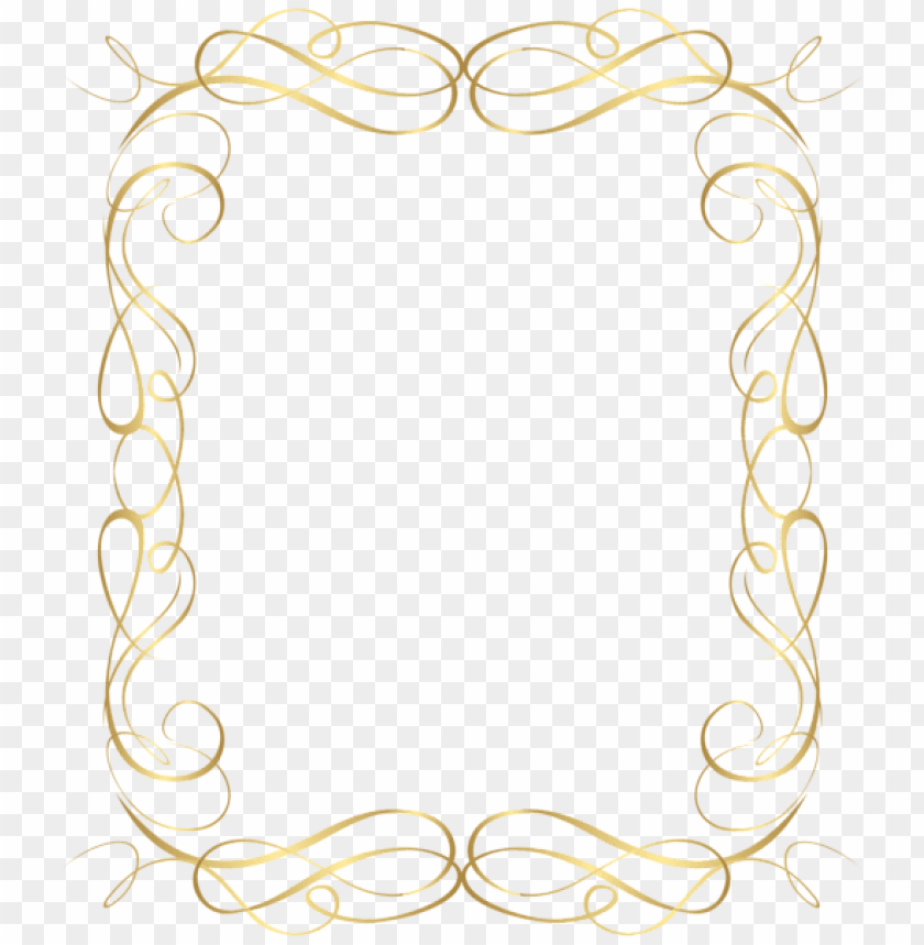 border frame gold