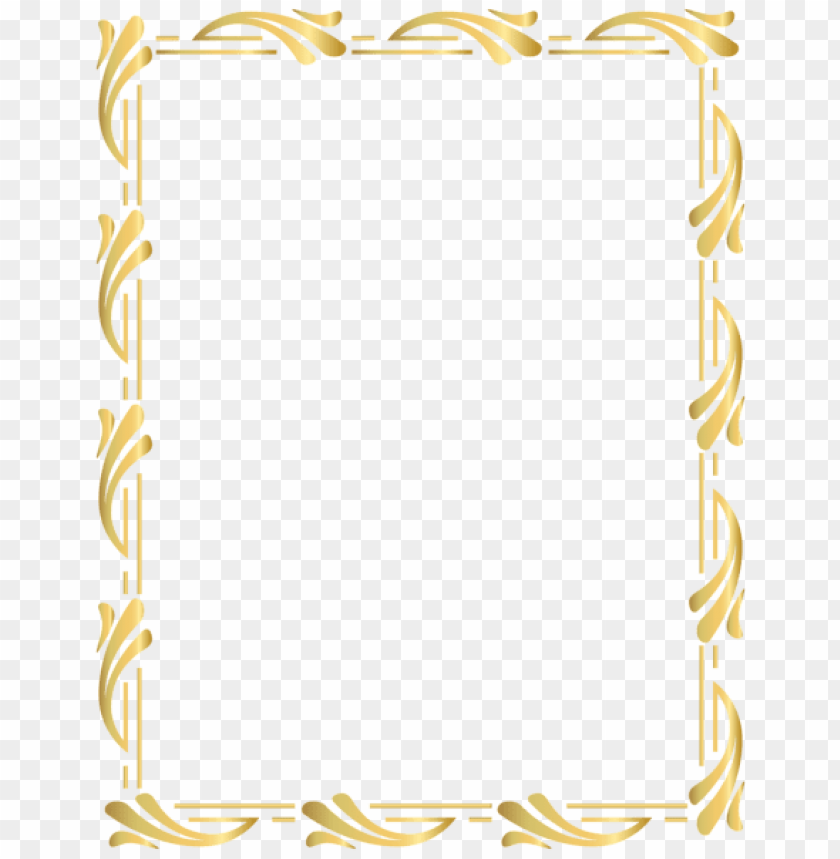 border frame gold