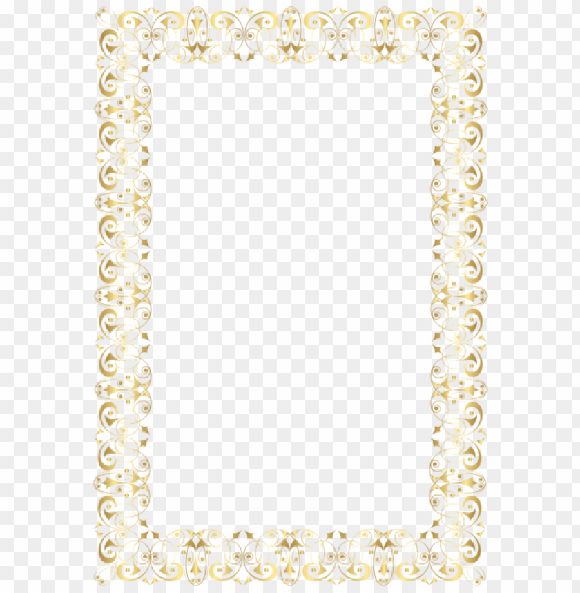 border frame gold