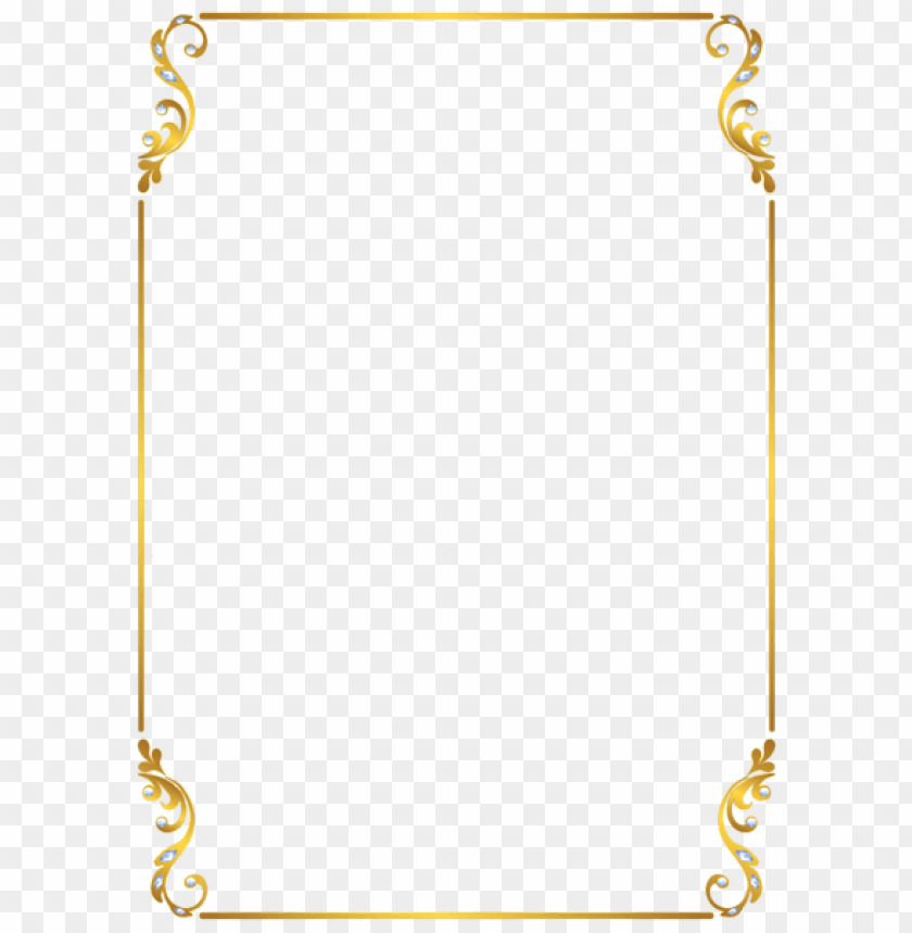 border frame gold