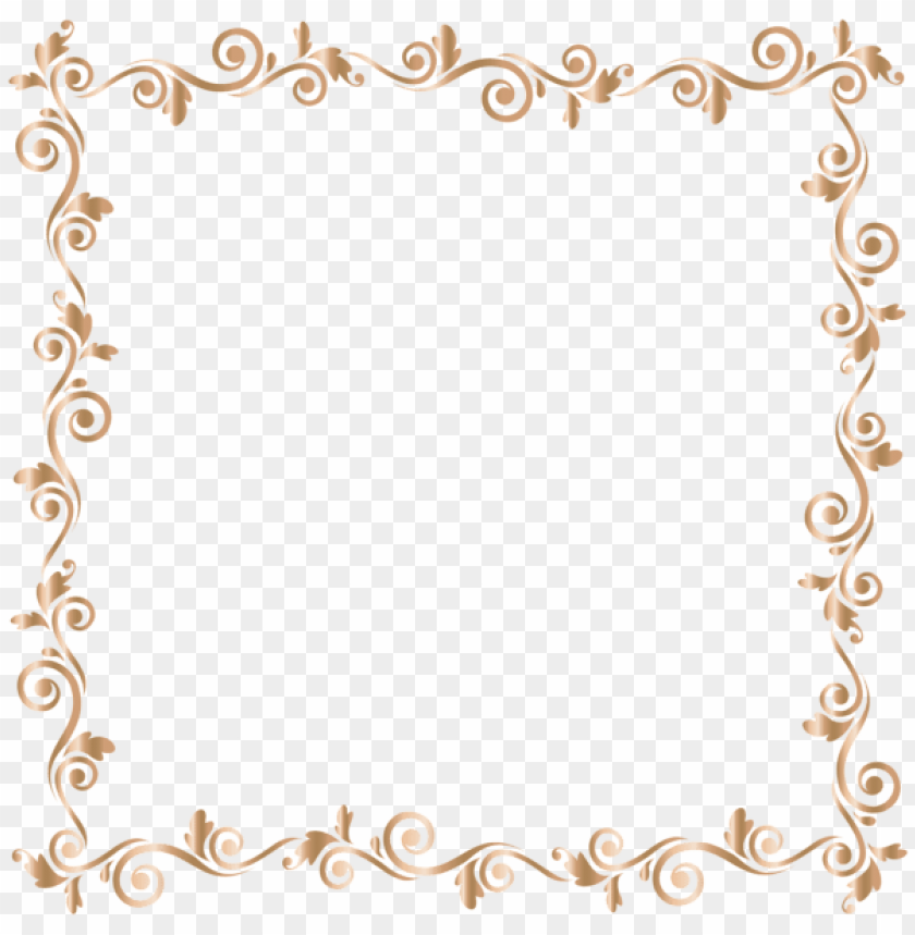 border frame gold