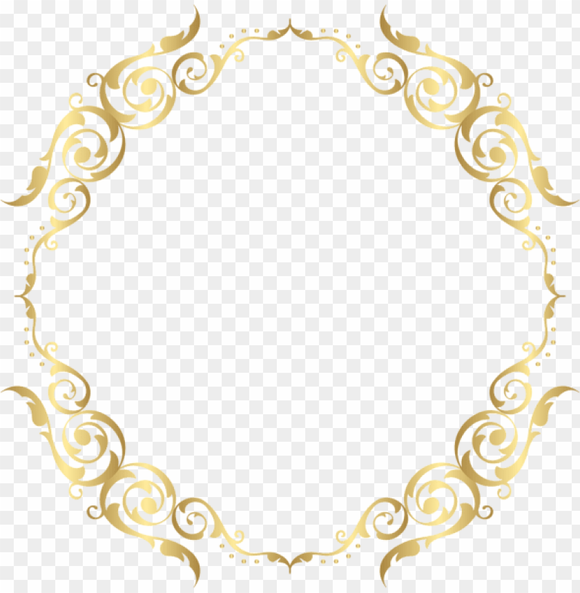 gold floral design, decorative border, elegant frame, vintage ornament, ornate circle, scroll pattern, luxury embellishment