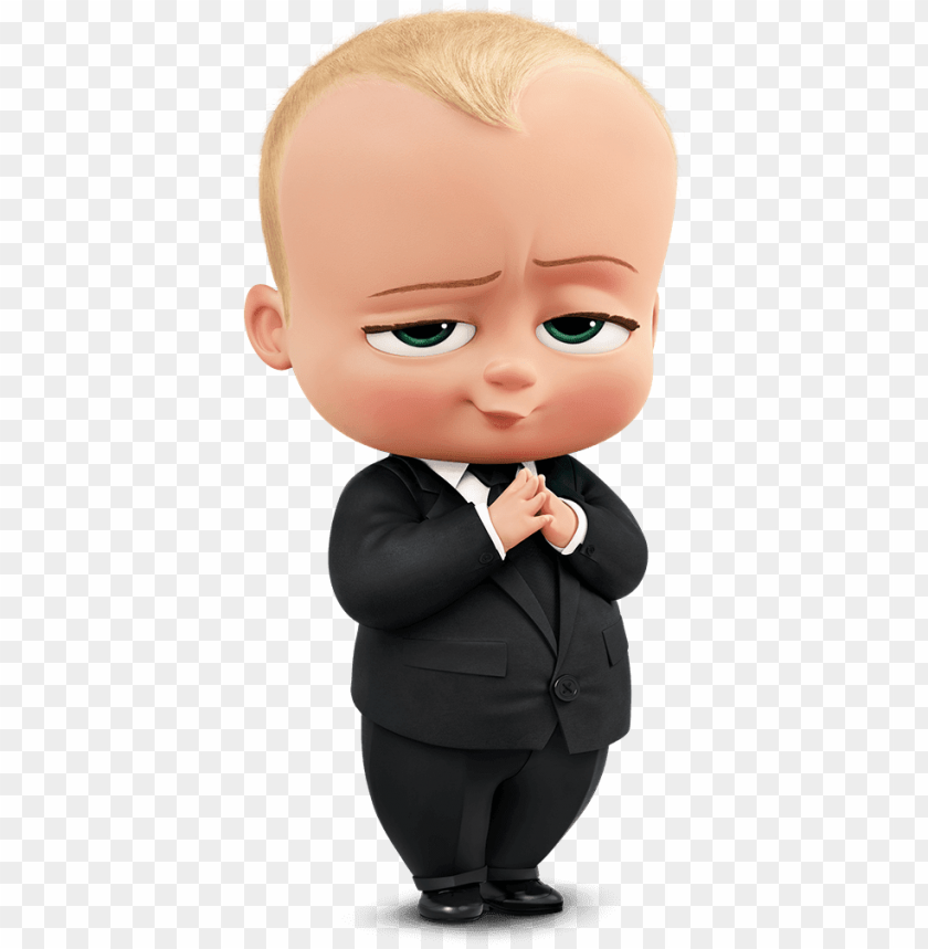 animated character, baby boss, cartoon character, suit and tie, playful expression, funny animation, family movie