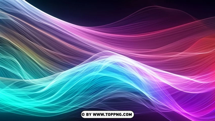 abstract, wave, background, colorful, rainbow, gradient, lines