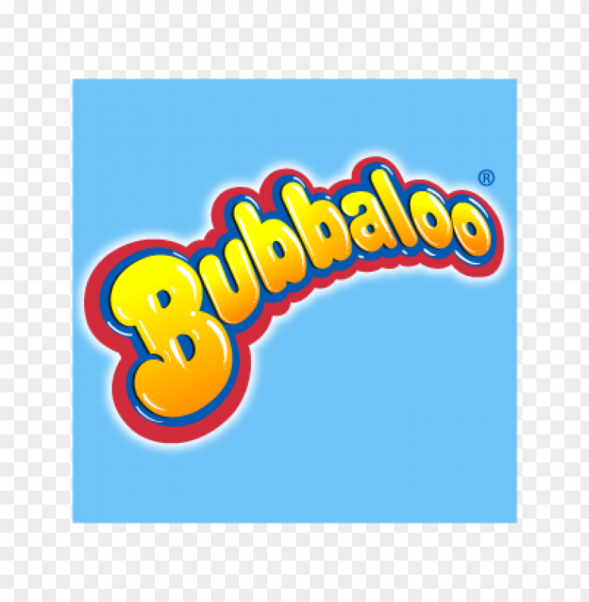 Bubbaloo Vector Logo PNG Transparent Background