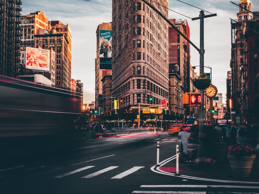 building, architecture, city, street, new york