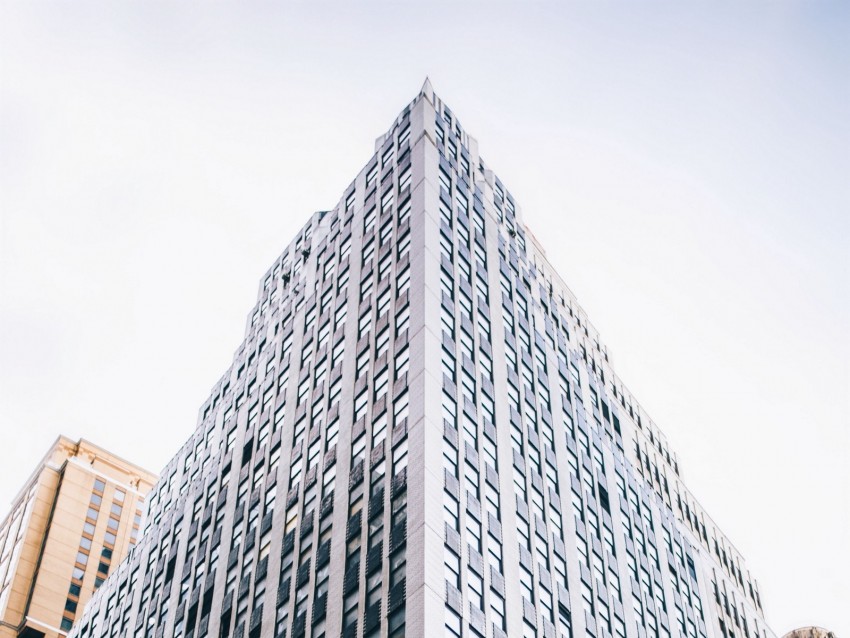 Building Corner Facade Architecture High-rise Background