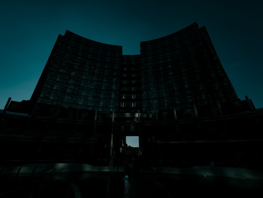 building, dark, architecture, city