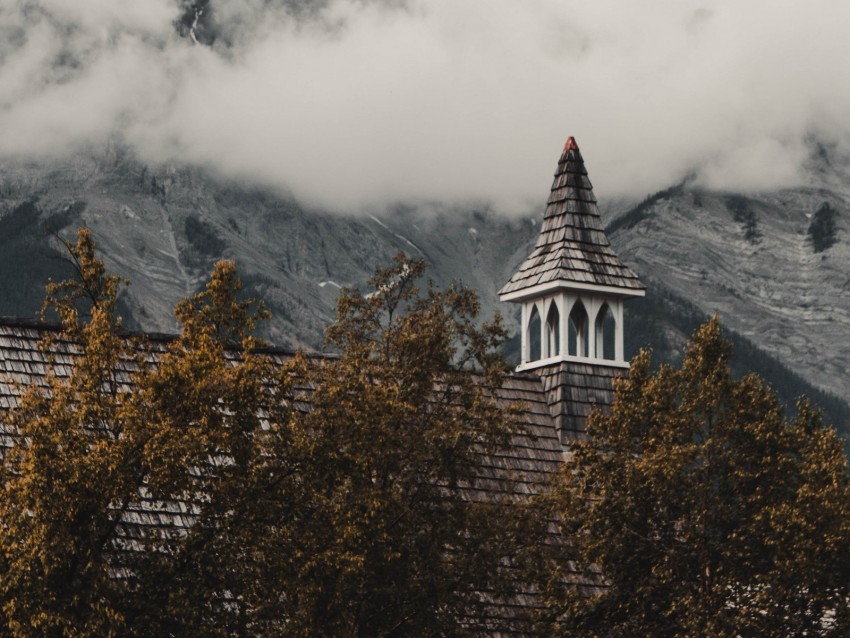 building, roof, spire, architecture, old