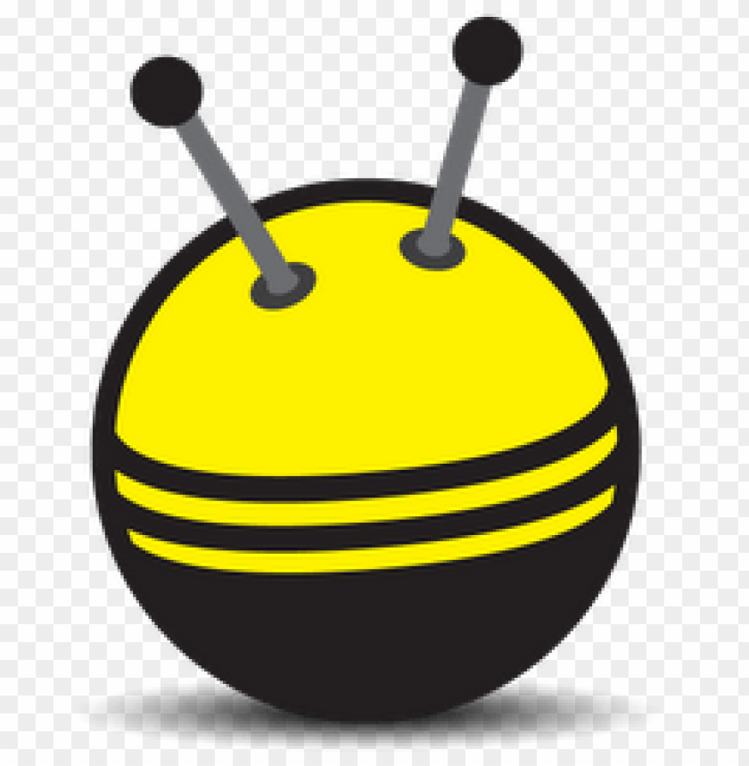 bee logo, cartoon insect, yellow and black, graphic design, nature icon