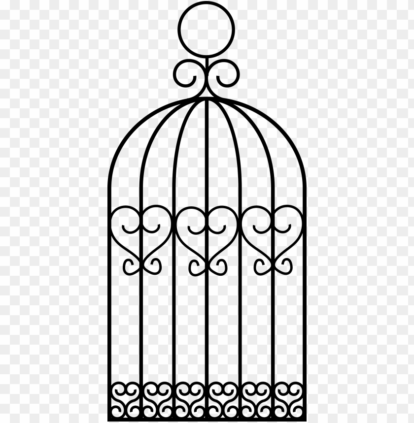 decorative cage, iron cage, vintage design, heart motifs, garden decor, ornamental structure, black and white art