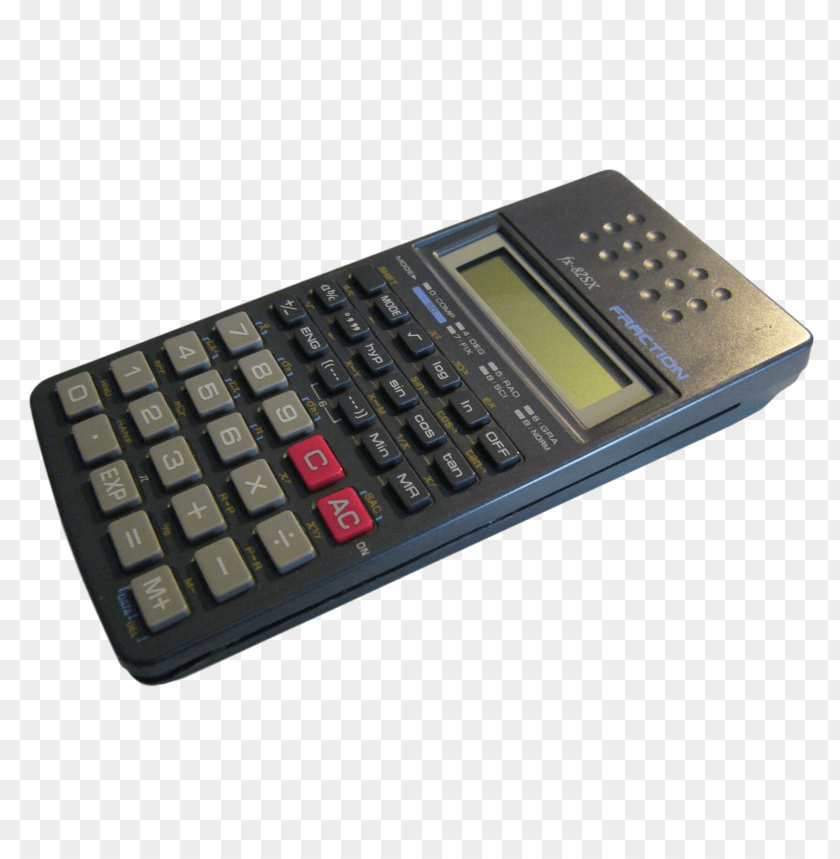 Calculator PNG, office equipment, calculating, object