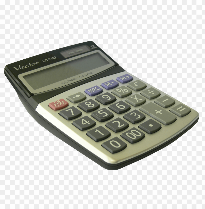 Calculator PNG, office equipment, calculating, object