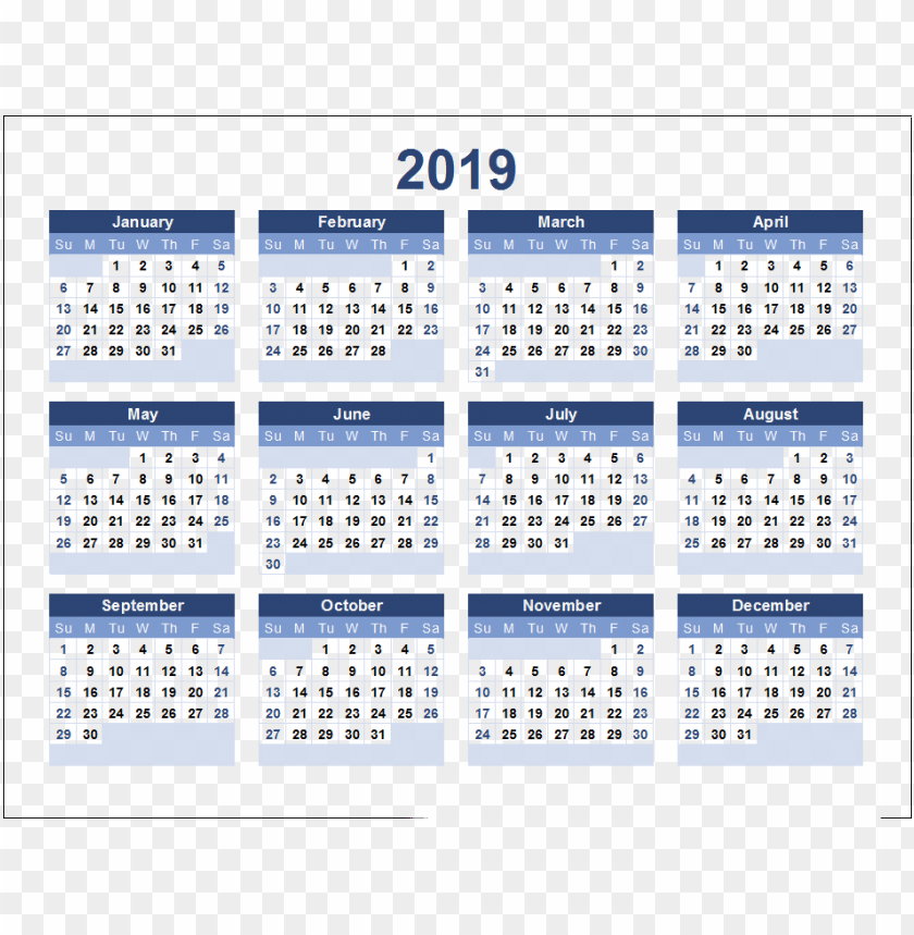 2019,2019 calendar,calendar,new year,holidays & events