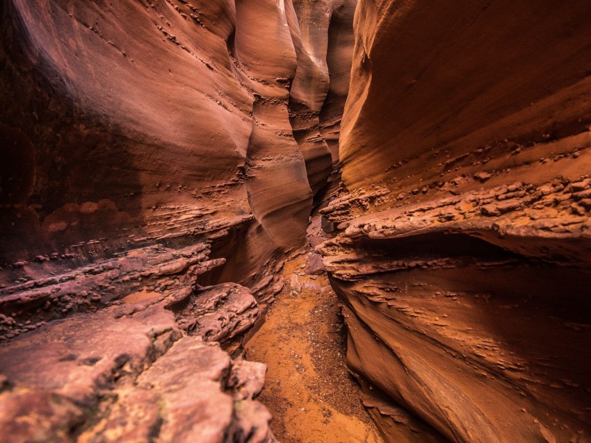 canyon, cave, rock, stone, relief