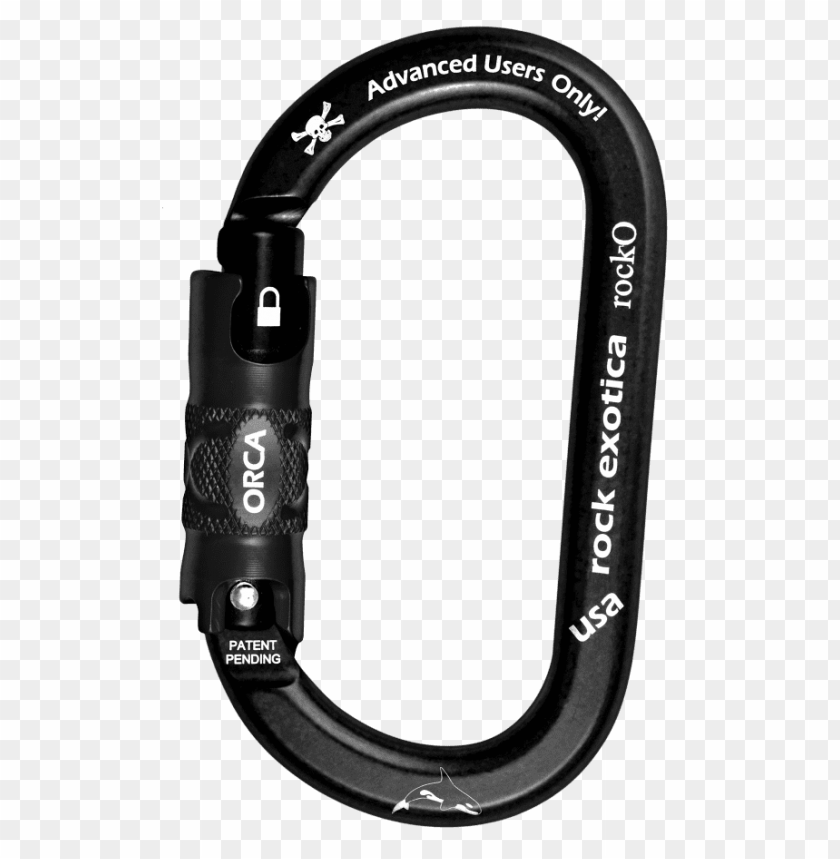 
carabiner
, 
karabiner
, 
shackle
, 
metal loop
, 
spring-loaded
