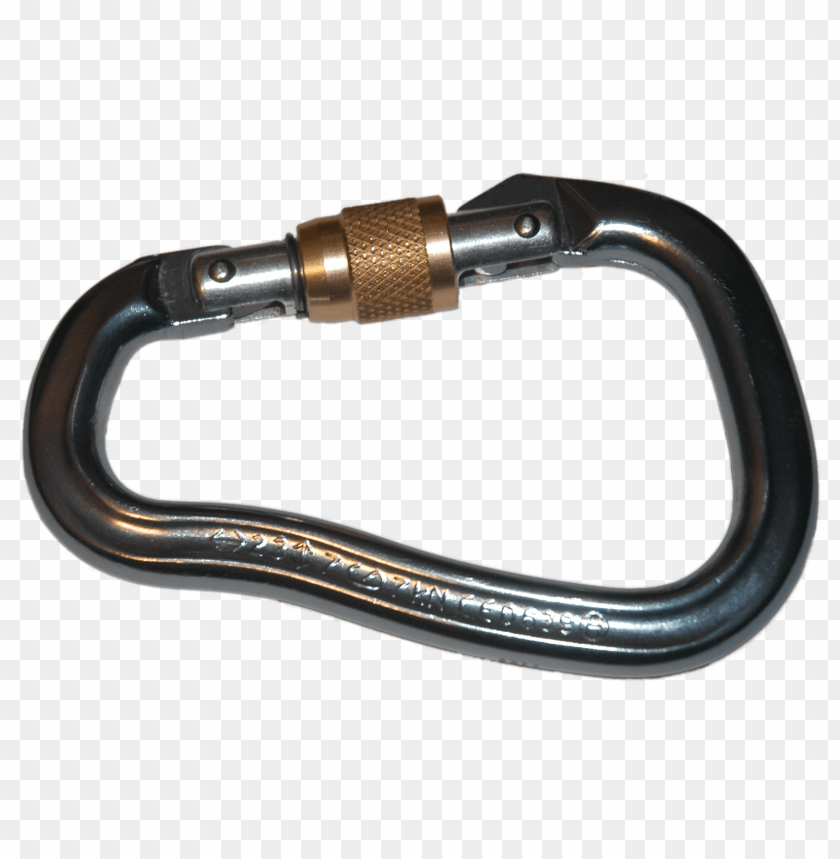 
carabiner
, 
karabiner
, 
shackle
, 
metal loop
, 
spring-loaded
