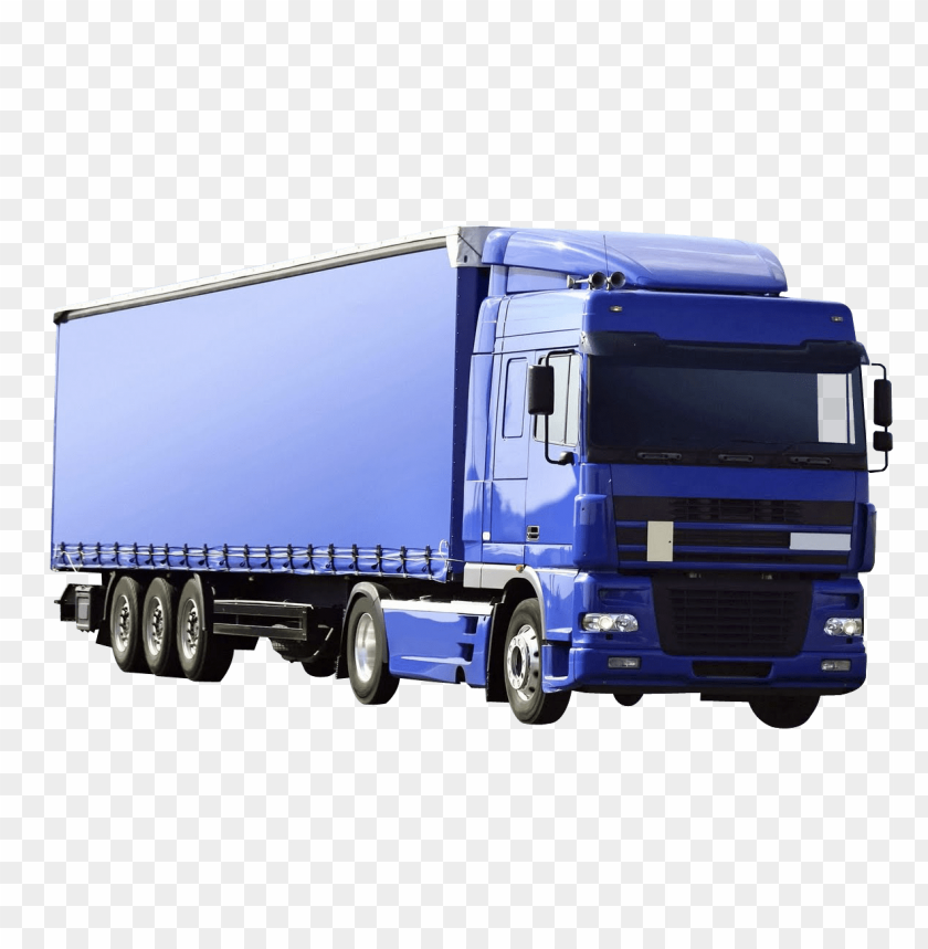 Truck, Blue Cargo Truck PNG, transport, logistics