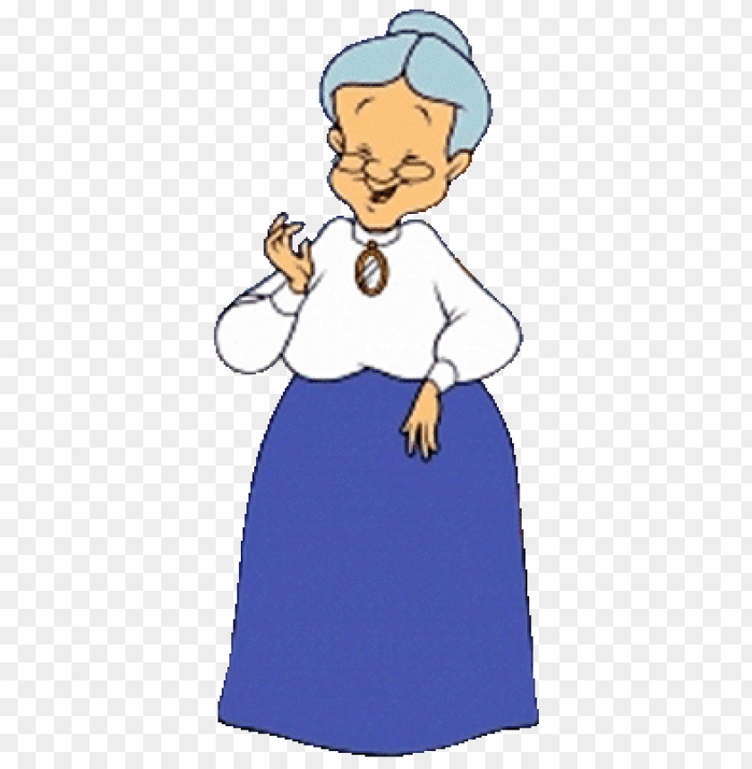 cartoon grandma