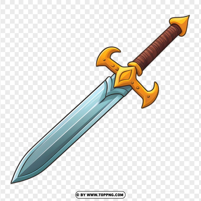 Cartoon Sword PNG Transparent Images