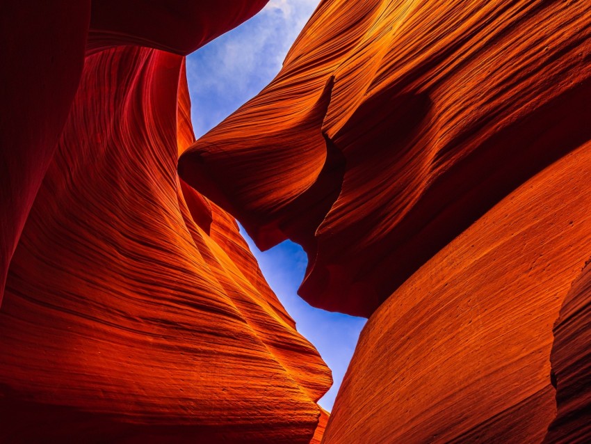 cave, canyon, stone, relief, wavy