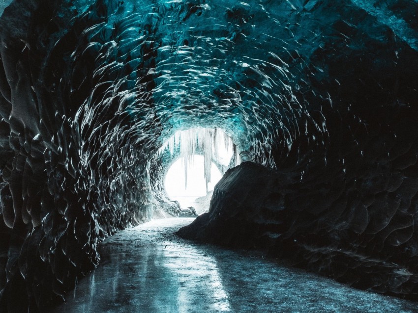 cave, ice, ice floe, deepening