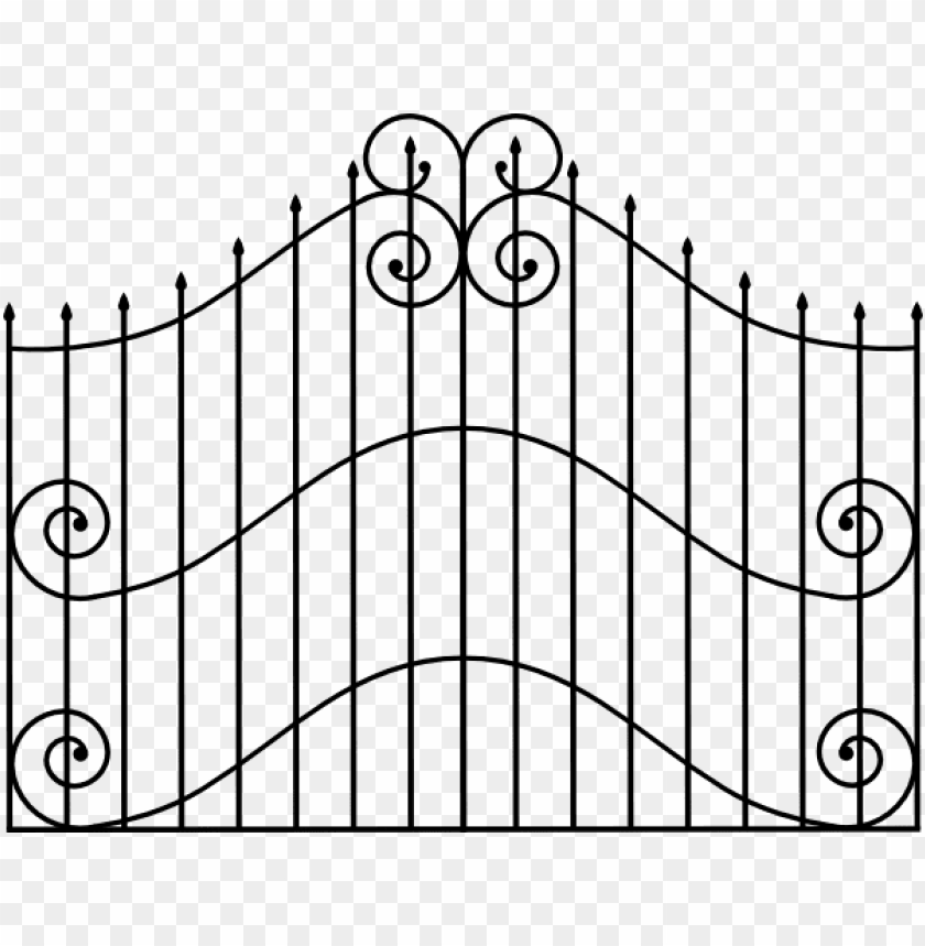 miscellaneous, graveyard, cemetery iron gate, 