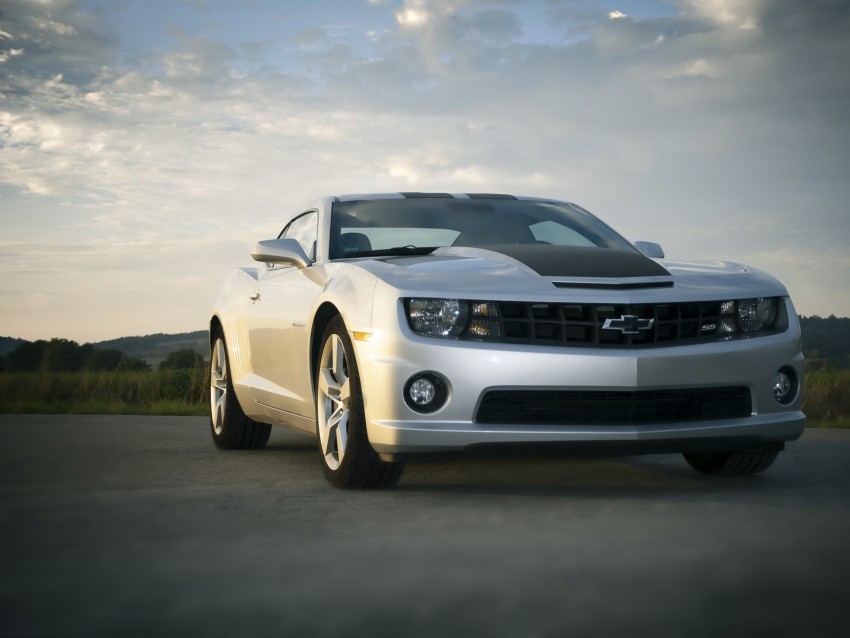 chevrolet camaro, chevrolet, car, sports, asphalt, sky