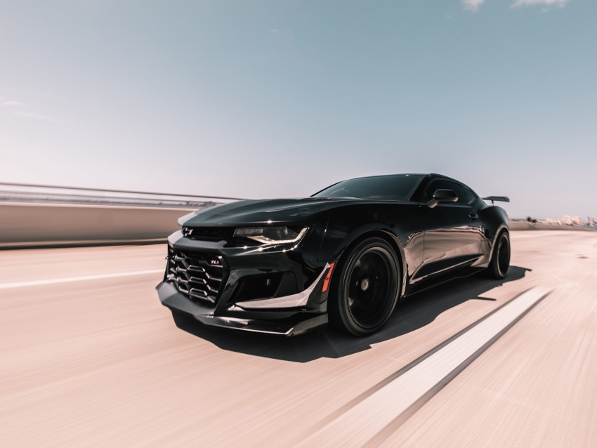 chevrolet zl1, chevrolet, car, sports, coupe, black, speed