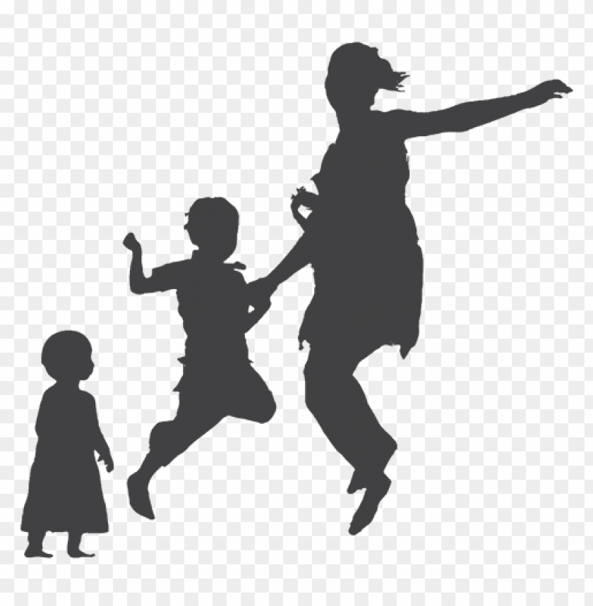 children playing silhouette png, playing,play,png,children,silhouette