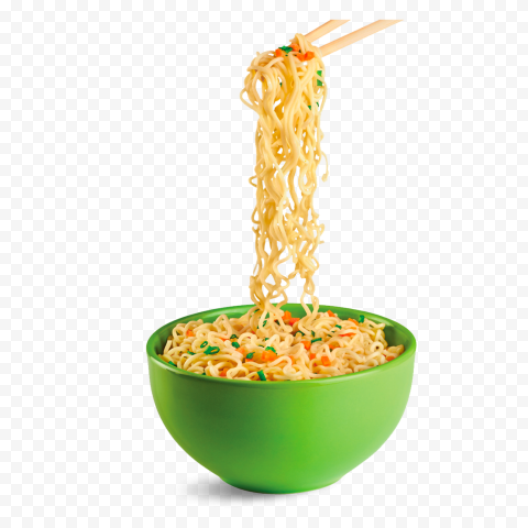 Chinese Takeout Noodles In Container PNG Transparent Background